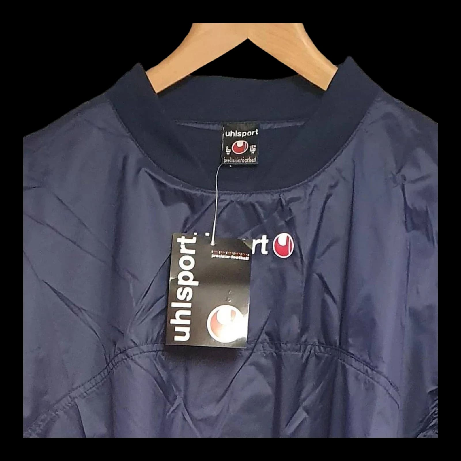 Mens Blue UHL Sports Football Training Jacket Medium Large